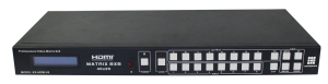 Матричный коммутатор HDMI 8x8 фронтальная панель