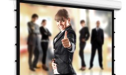 Adeo Professional Tensio Натяжной моторизованный проекционный экран с шириной полотна 158 – 308 см.
