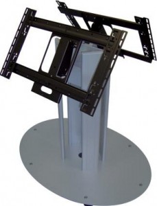 Стойка Erard с основанием и крепления для двух дисплеев ("спина к спине"), максимальная высота до 90 см.
