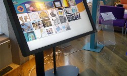 Универсальная напольная мобильная или стационарная стойка серии Erard Plasmatech для одного или двух дисплеев общим весом до 70 кг