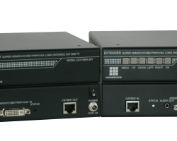 Kensence CAT-HSDA-70T/R – Универсальный удлинитель цифровых и аналоговых сигналов по витой паре на 70 метров