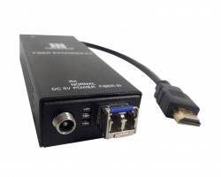 Kensence FO-HDMI-300T/R – Оптический удлинитель сигнала HDMI до 300 метров, по одному многомодовому кабелю