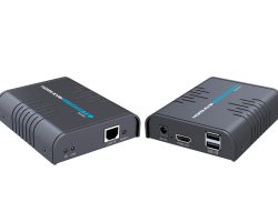 Lenkeng LKV373KVM – Удлинитель KVM HDMI по IP-сети до 120 м